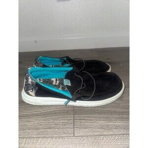 Hey Dude Wally H2o Tropical Blue Sz 8 Mens